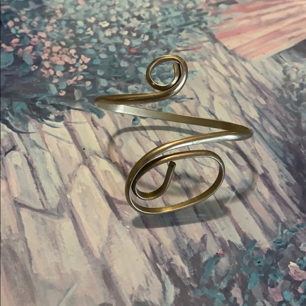Very Unique coil bangle